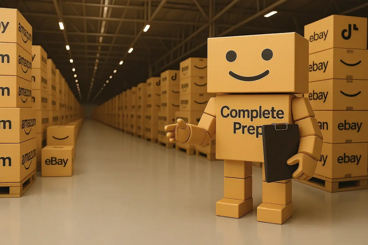 Inside the Complete Prep warehouse